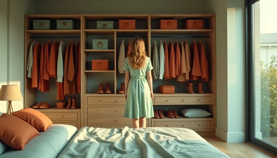 Visual context for how to build a capsule wardrobe